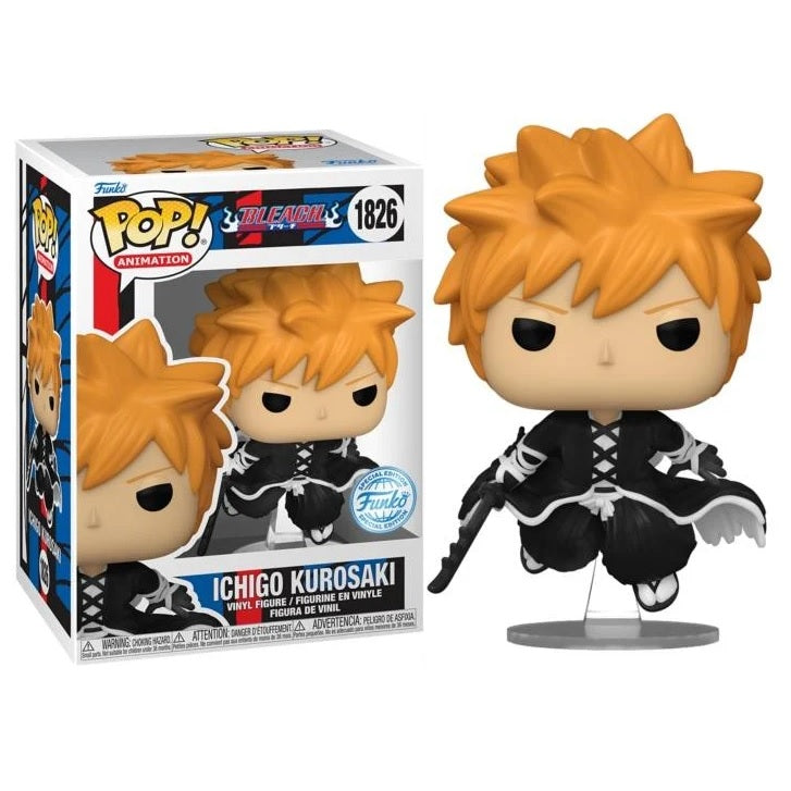 Funko Pop ! Animation - Bleach (1826) Ichigo Kurosaki Special Edition Figure 9Cm