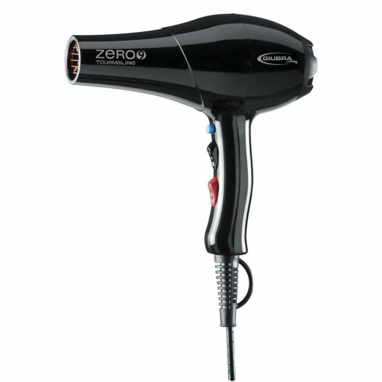 Giubra Phon Asciugacapelli Zero 9 Semi Compact Tourmaline 2 Velocita 2000W Nero