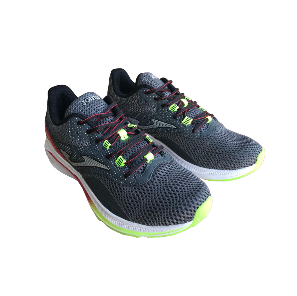 Joma Active 2330 8445757903266 Grey Red Scarpa Walking Fitness Uomo Camminate Lunghe
