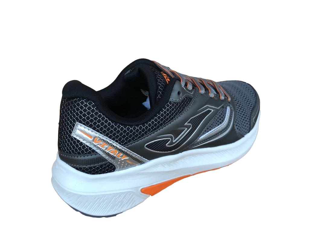Joma Vitaly 2328 Scarpe Running Uomo 8445757920966 Grigio Nero Arancio