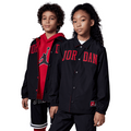 Jordan giubbino reversibile junior Coach 95D671-023 nero-rosso