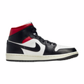Jordan Air Jordan 1 Mid BQ6472-061 Sneakers Nero-Rosso-Bianco
