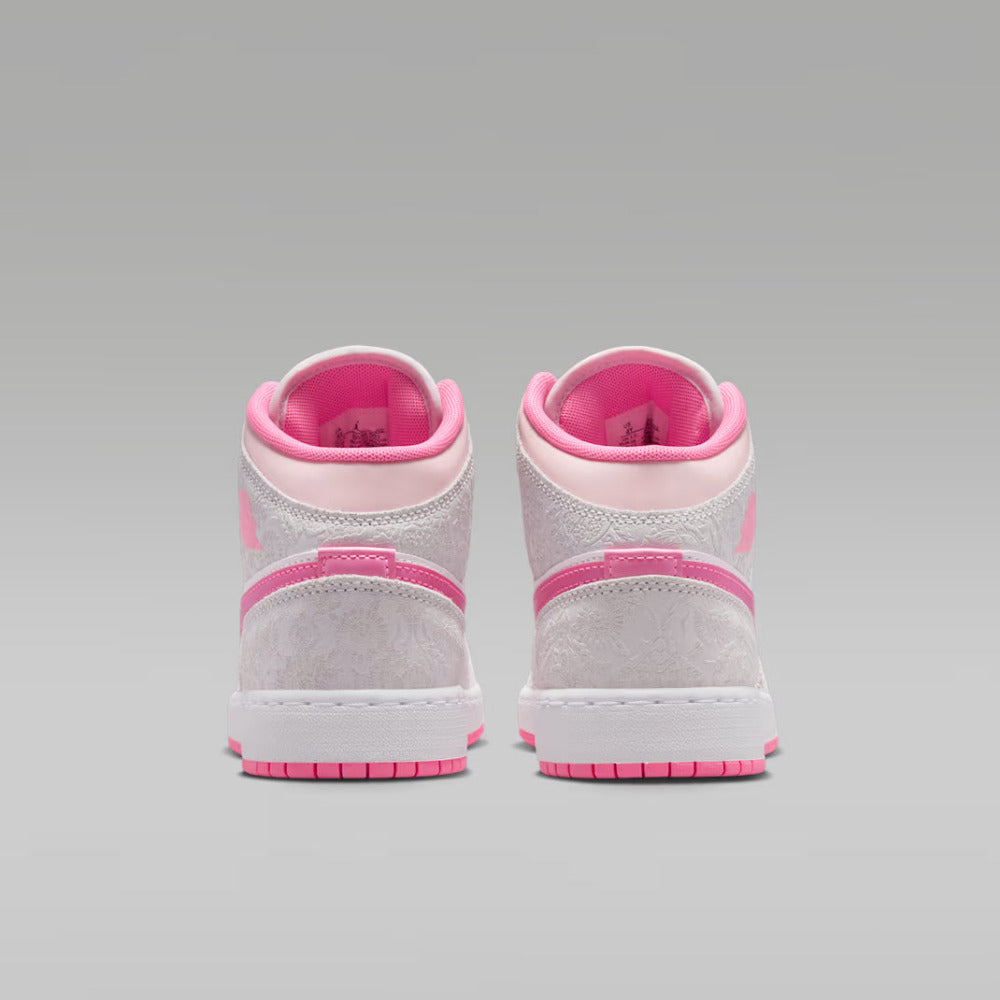 Jordan Lifestyle Sneakers Donna Air Jordan 1 Mid Alt SE Grigio Rosa - II0592-001