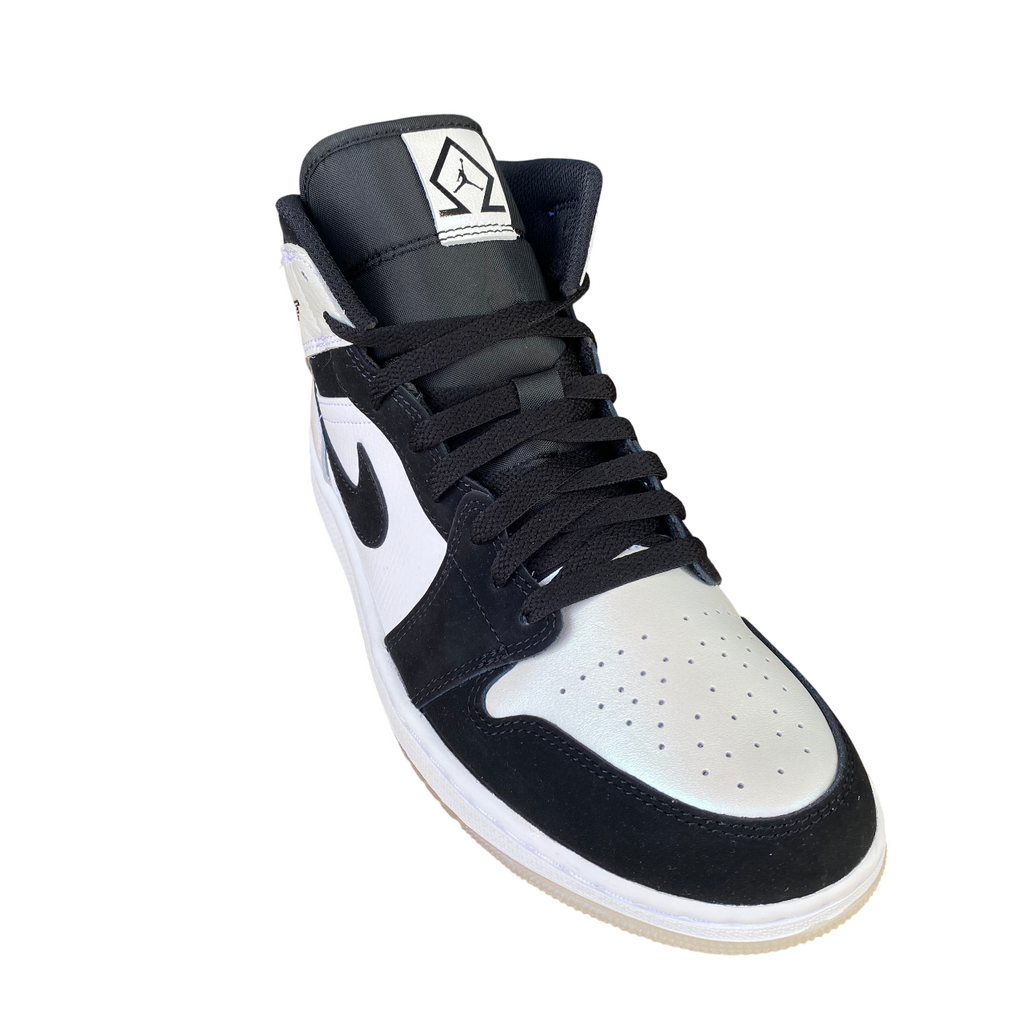 Jordan Air Jordan 1 Mid SE Sneakers Uomo Bianco Nero - DH6933-100
