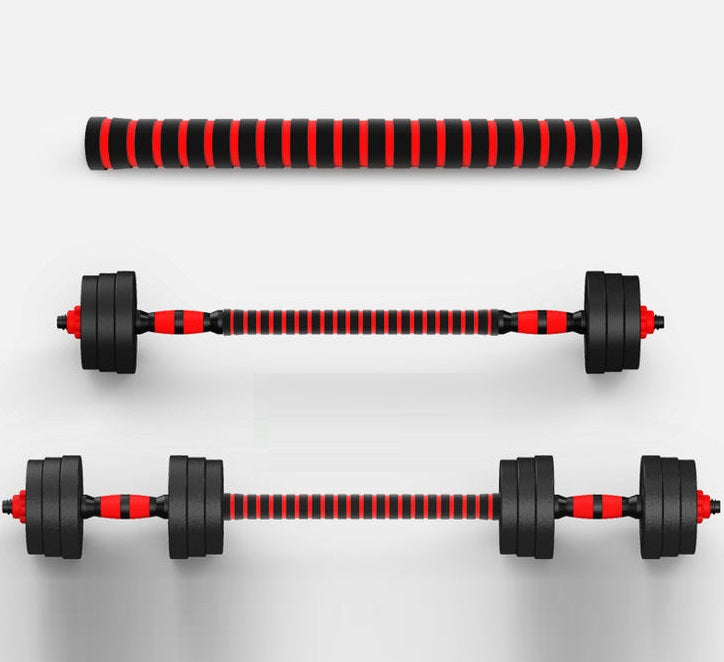 Kit Manubri Bilanciere Dumbbell Set Pesi Regolabili Componibili Da Palestra 30Kg