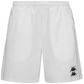 Kappa pantaloncino sportivo da uomo Kombat Padel Fivio 331K48W A0J bianco-vapore grigio