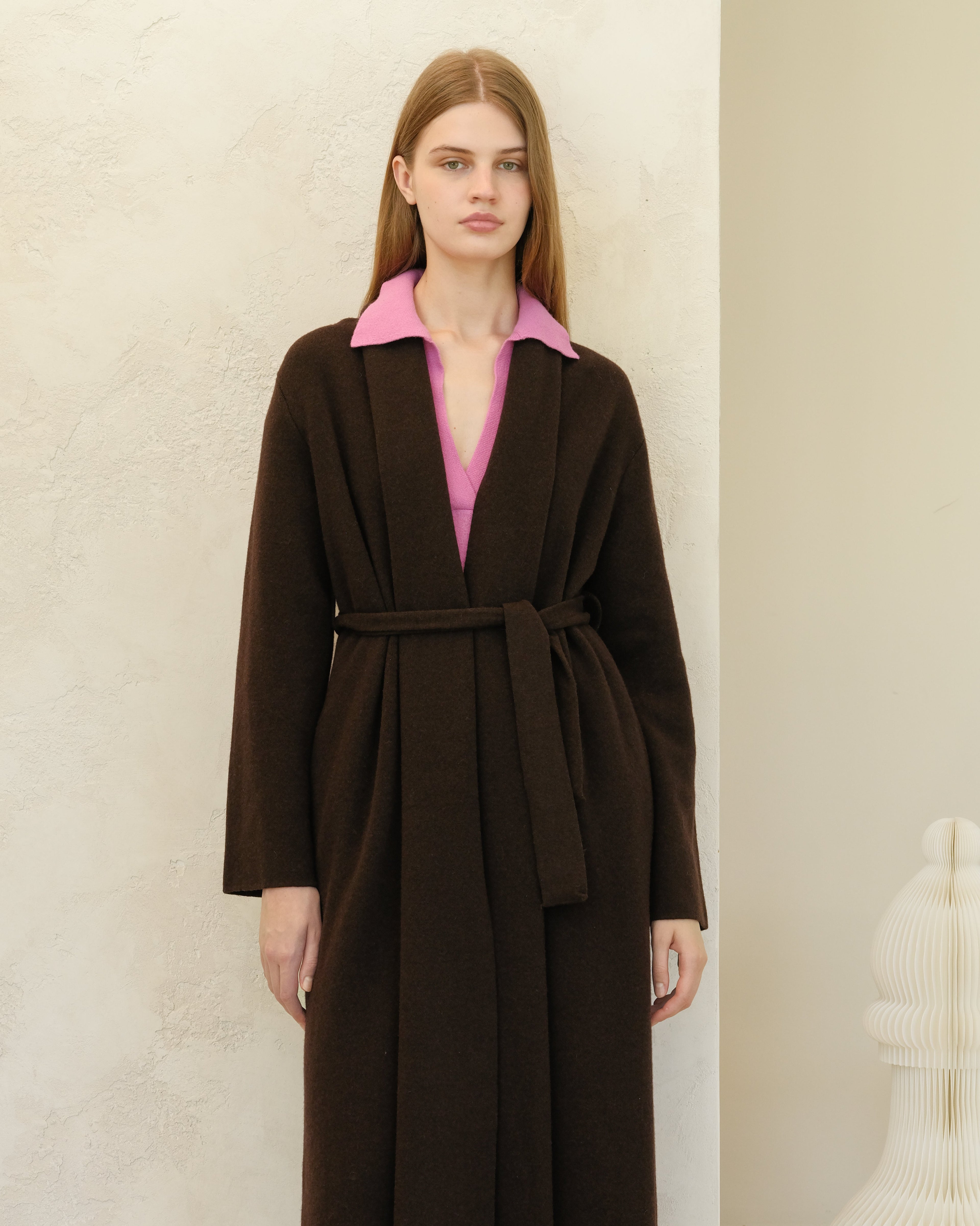 Cashmere Mix Polo Knit