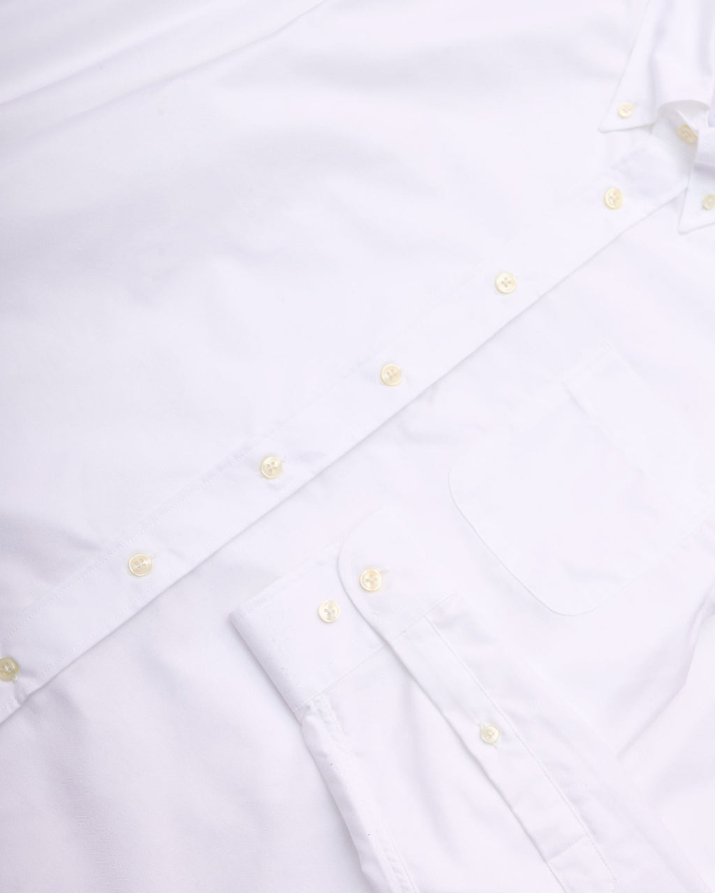 Camicia Whaleback Button Down Bianca