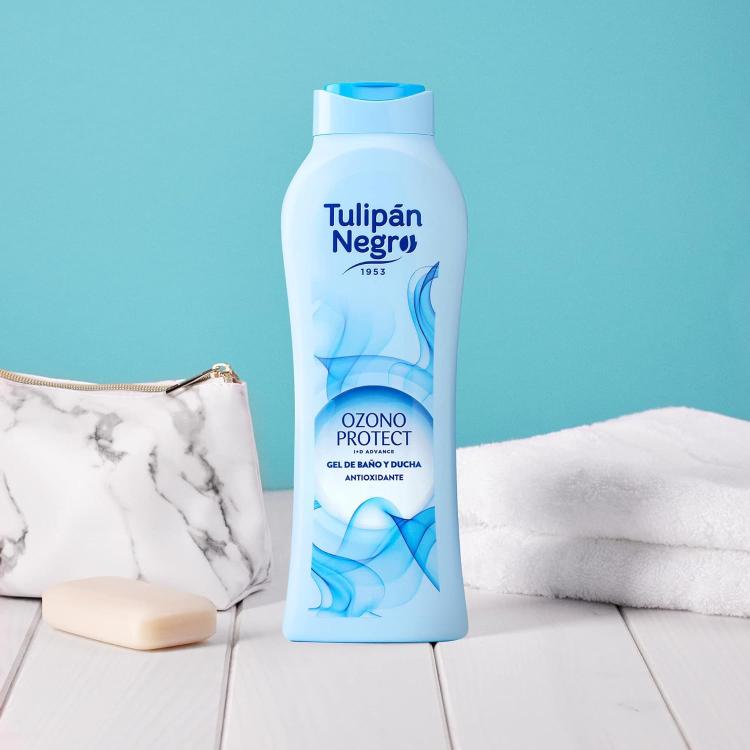 Tulipan Negro Shower Gel Bagno Crema Doccia (Ozono Protect) Bagnoschiuma 650Ml