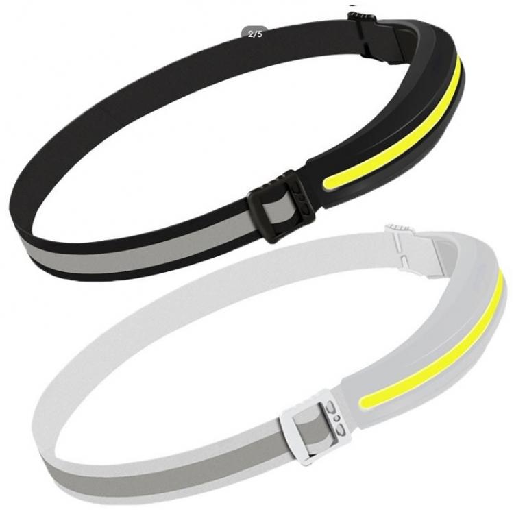 Torcia Testa Lampada Frontale Ricaricabile Usb Led Cob Xpe 230° Emergenza Pesca
