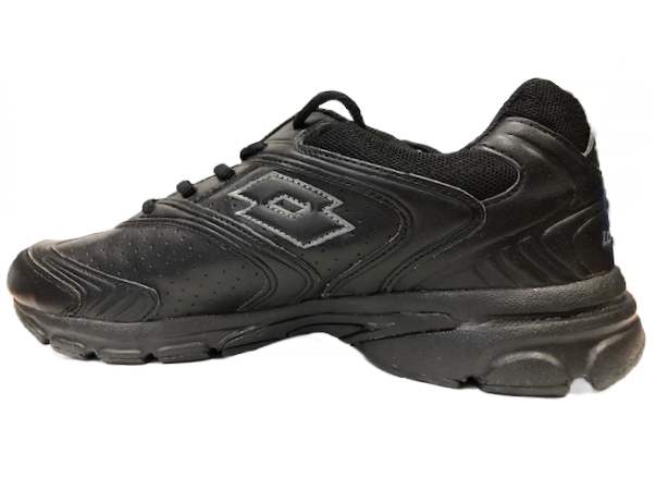 Lotto Bristol IV Lth L6688 Sneakers Running Walking Uomo Pelle Nero