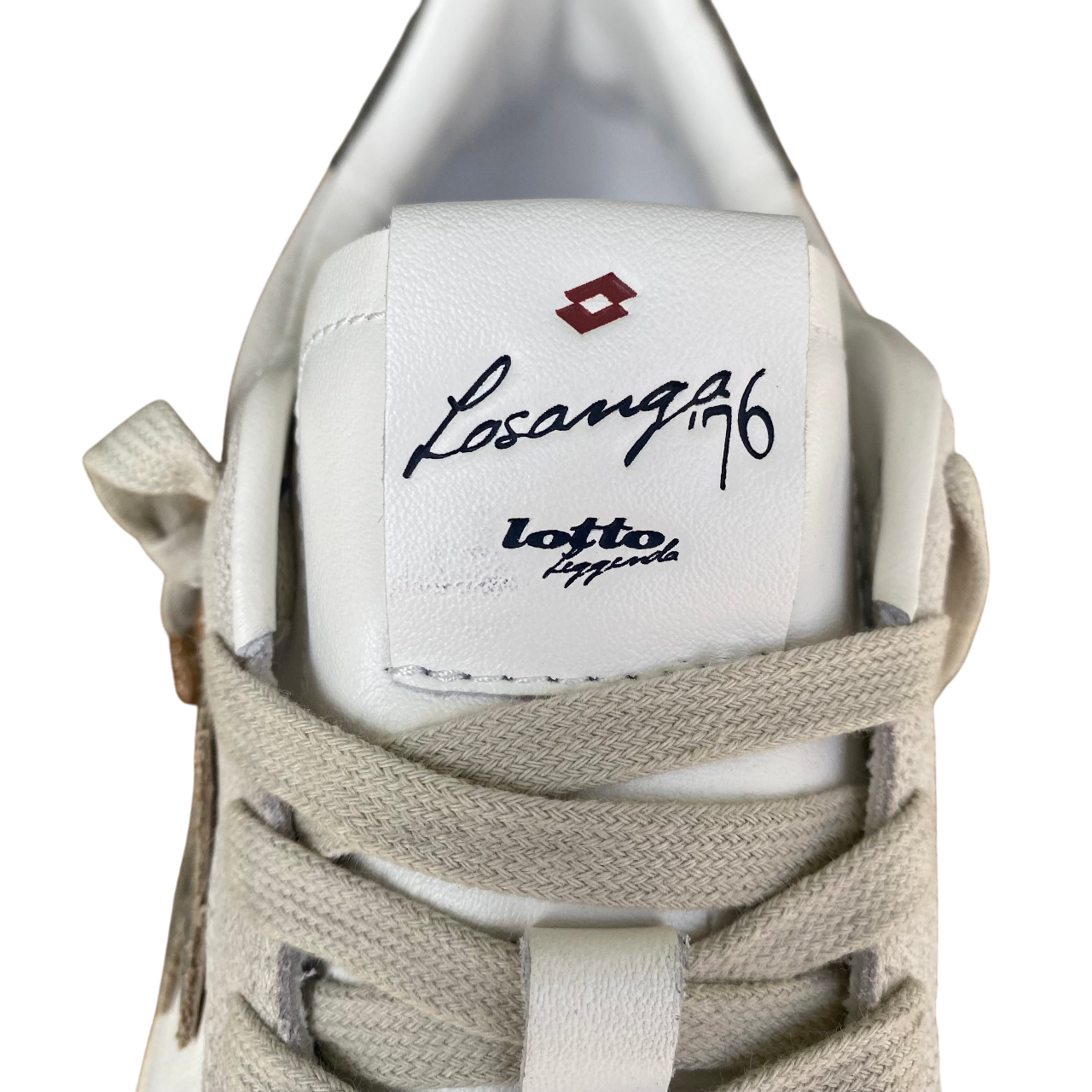 Lotto Leggenda Losanga '76 Crack 221893 1PL | Sneakers Uomo Bianco-Nero