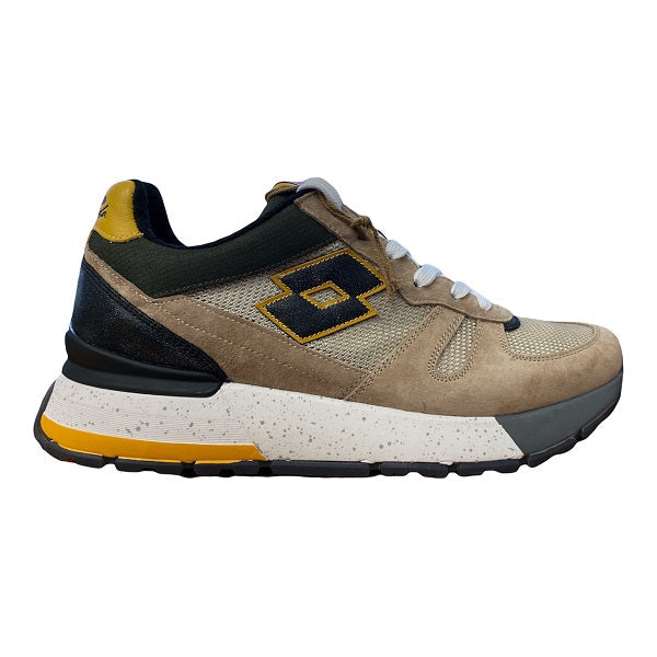 Lotto Leggenda Tokyo Shibuya Net 217865 97K - Sneakers Uomo Cammello Nero