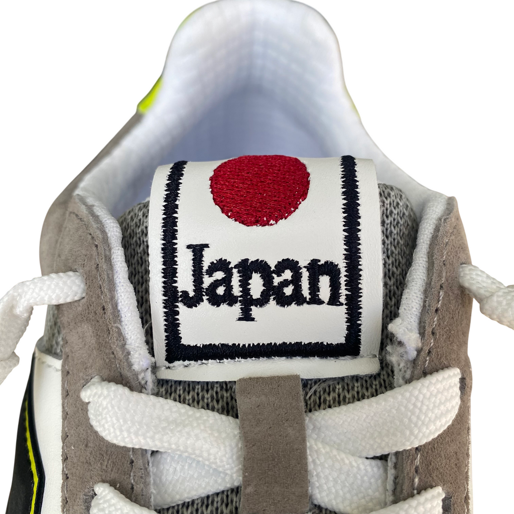 Lotto Leggenda scarpa sneakers da uomo Tokyo Ginza PRT 222656 DCM grigio-nero-verde acacia