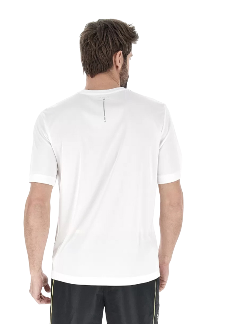 Lotto T-Shirt Tecnica Uomo 218935 0F1 Bianco Poliestere Traspirante