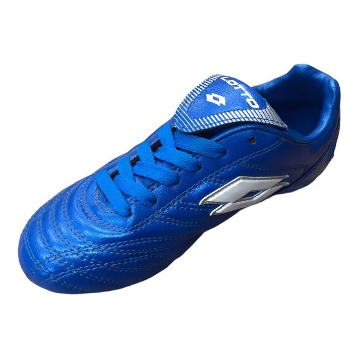 Lotto scarpa da calcio Jr Play Off V N8522 metal blue