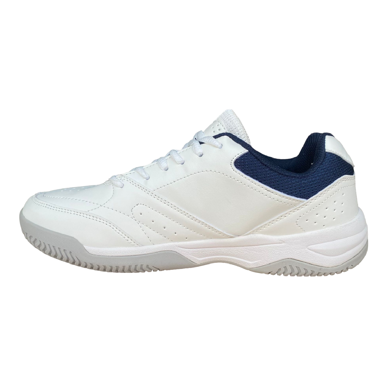 Lotto Court Logo AMF XX 220635 10U - Scarpa Tennis Uomo Bianco Blu