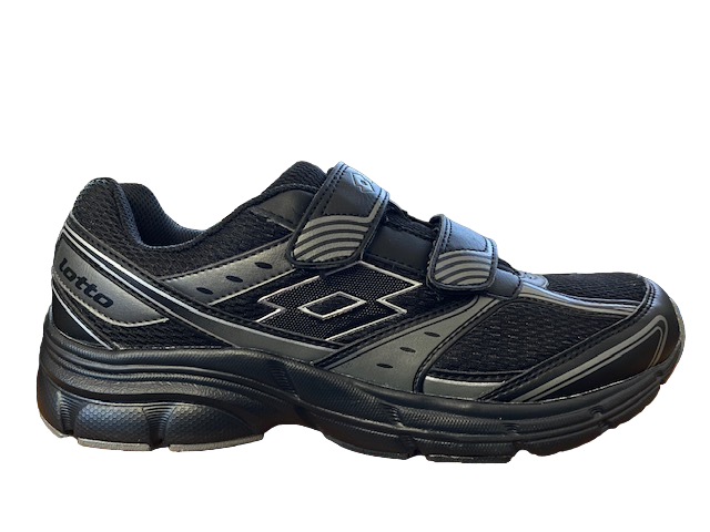 Lotto Antares VI R5957 Nero - Scarpe Walking Uomo Velcro Comfort Antiscivolo