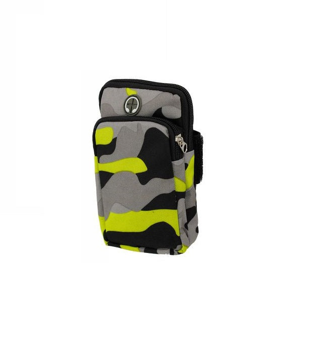 Marsupio Da Braccio Fascia Uomo Porta Cellulare Fitness Bici Corsa Smartphone