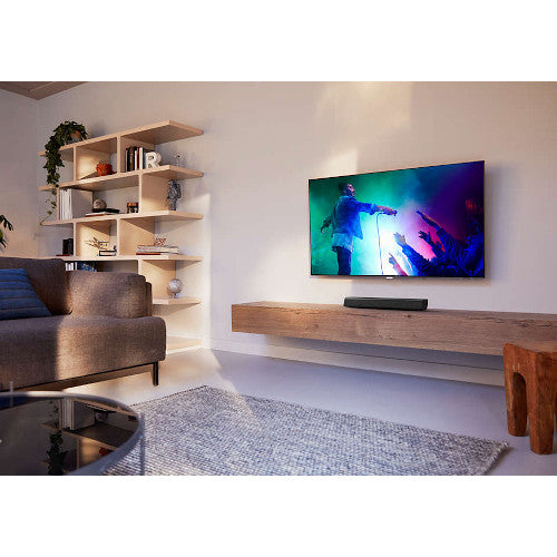 Philips Soundbar Bluetooth Tapb400/10 2 Canali Assistente Google Integrato Tv Pc