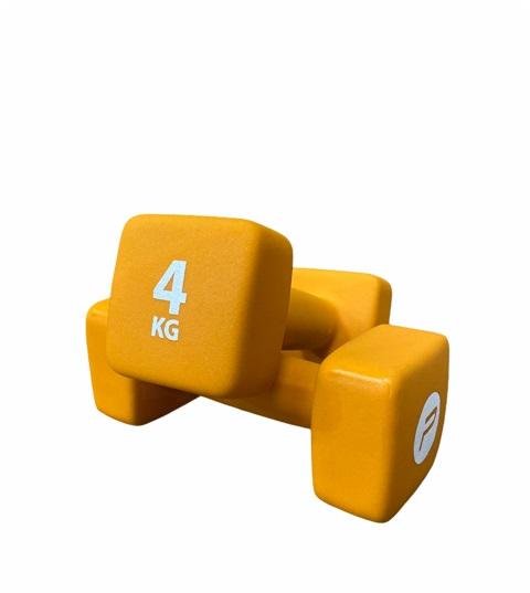 Pure 2Improve Manubri Neoprene 2x4kg P2I201420 Arancione
