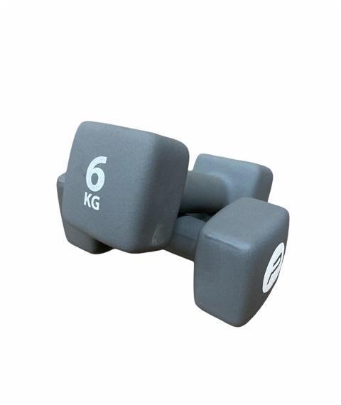 Pure 2Improve Manubri Neoprene 2x6kg P2I201440 - Set Grigio LEGENDARY