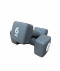 Pure 2Improve Manubri Neoprene 2x6kg P2I201440 - Set Grigio LEGENDARY