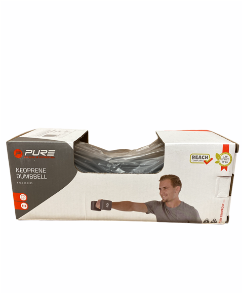 Pure 2Improve Manubri Neoprene 2x6kg P2I201440 - Set Grigio LEGENDARY