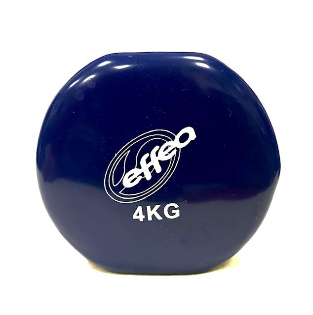 Effeasport Manubri Vinile 8kg Blu 813 - Coppia