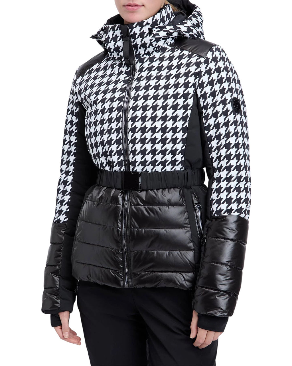 Giacca da Neve McKINLEY Simonetta Donna - Impermeabile Tecnica Nero Bianco