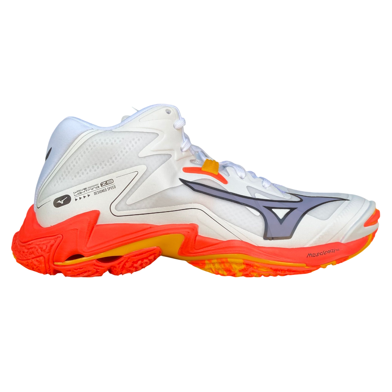 Mizuno Wave Lightning Z8 Mid V1GA240598 Bianco - Scarpe Pallavolo Uomo ELITE