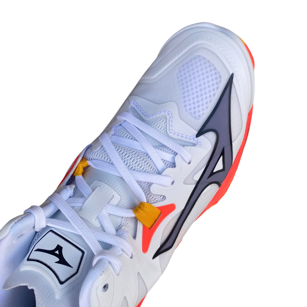 Mizuno Wave Lightning Z8 Mid V1GA240598 Bianco - Scarpe Pallavolo Uomo ELITE
