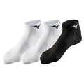 Mizuno calza Training MID 3P 67UU950 99 bianco-nero