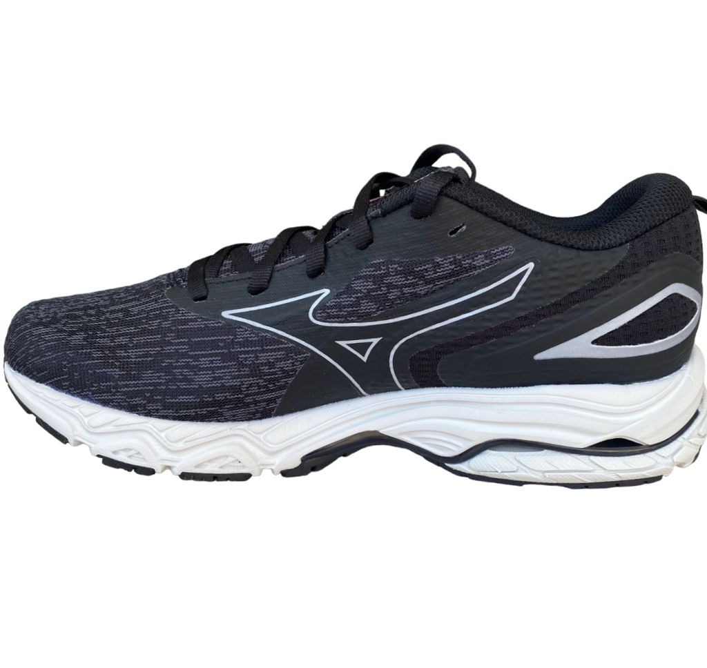Mizuno Wave Prodigy 5 J1GD231022 Nero-Blu Perla – Scarpa Running Donna Ammortizzazione Medio-Morbida