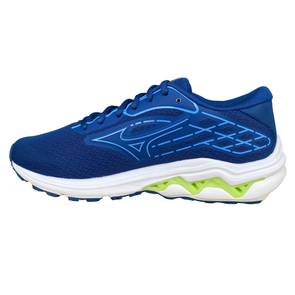 Mizuno Wave Equate 8 Scarpe Running Uomo Iperpronazione J1GC244802 Blu Verde