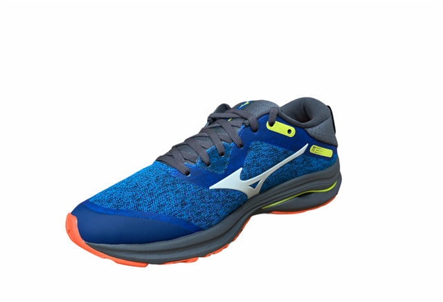 Mizuno Wave Rider TT Scarpe Running Uomo Blu Arancio J1GC203224