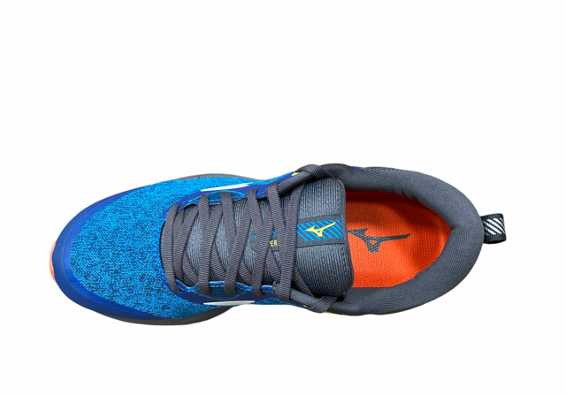 Mizuno Wave Rider TT Scarpe Running Uomo Blu Arancio J1GC203224