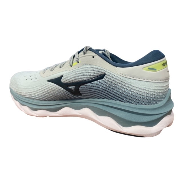 Mizuno Wave Sky 5 J1GC210224 Scarpe Running Uomo Grigio Neo Lime