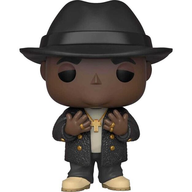 Funko Pop ! Rocks - Notorious B.I.G With Fedora (152) Vinyl Figure Da Collezione