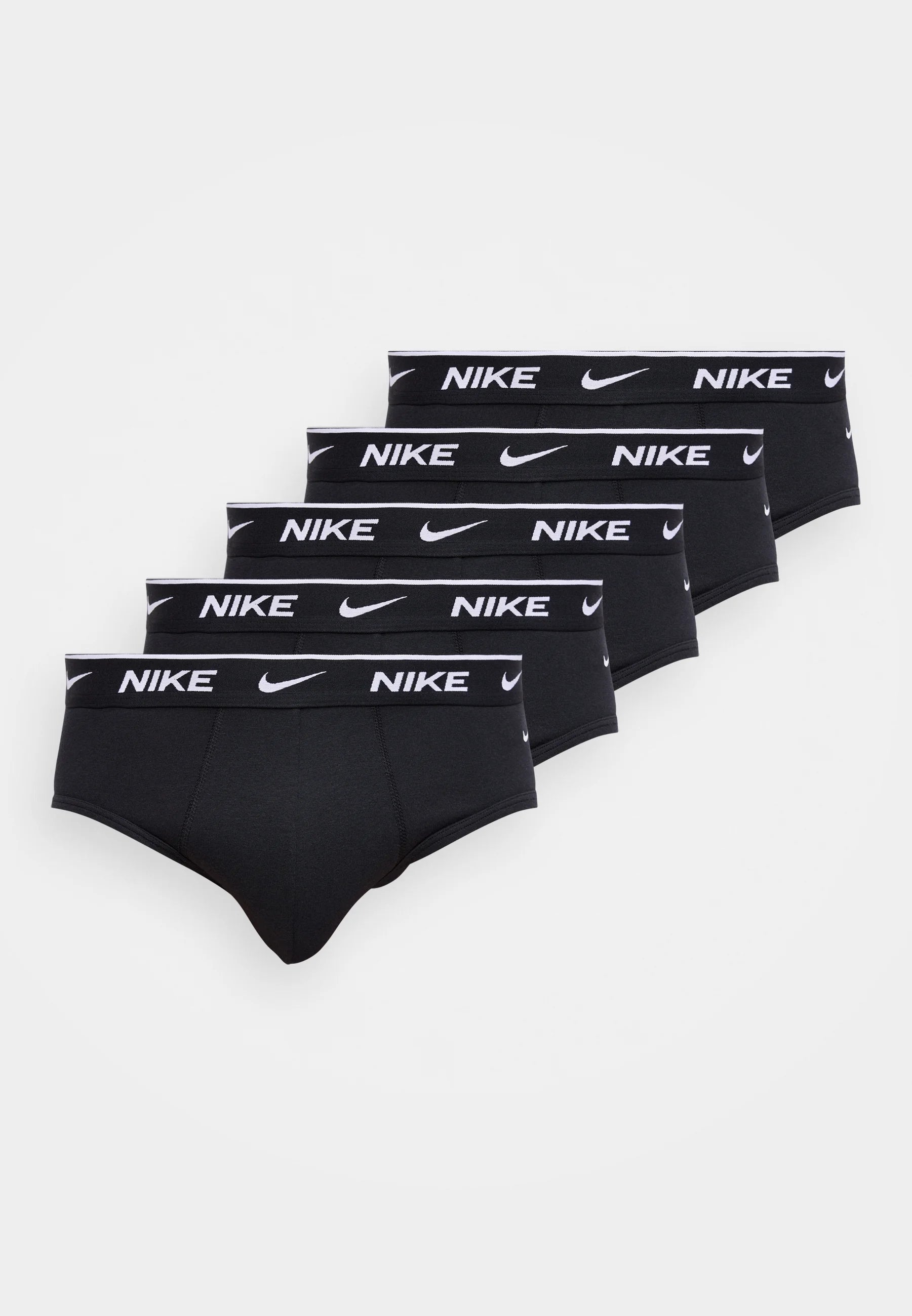 Nike Slip Uomo Essential Cotton Stretch Nero Confezione da 5 - KE1294-001