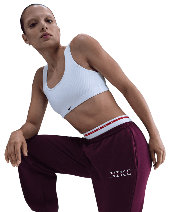 Nike Pantaloni Tuta Donna Phoenix Fleece IH4055-610 Rosa – vita alta, comfort, stile sportivo