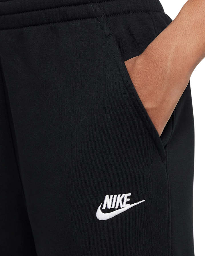 Nike Pantaloni a Gamba Larga Sportswear Club Fleece Bambina FZ6774-010 Nero - Comfort e Stile