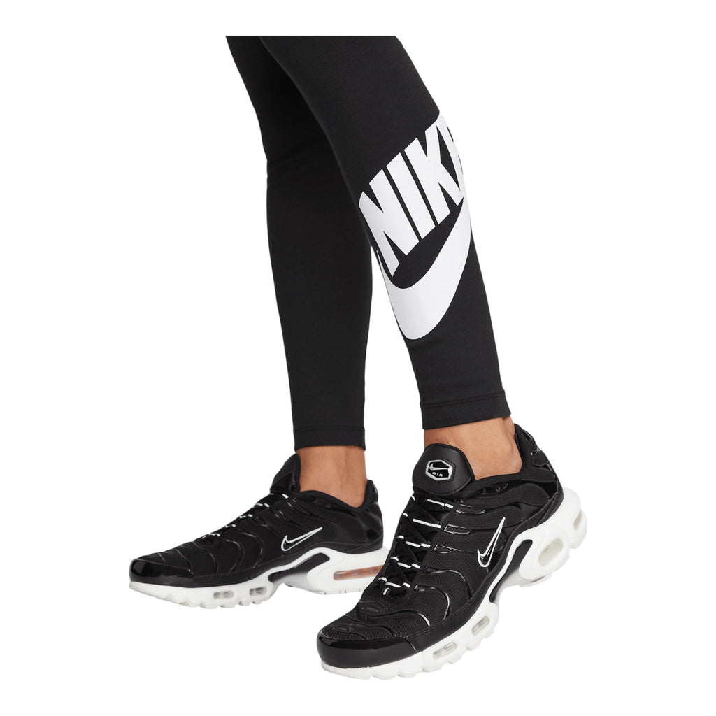 Nike Leggings Sportswear Classics Vita Alta DV7791-010 Nero Donna