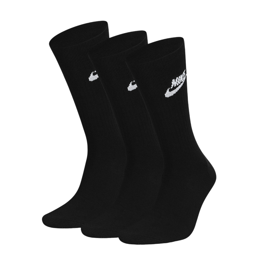Nike Sportswear Everyday Essential Calze Medie 3 Paia DX5025-010 Nero