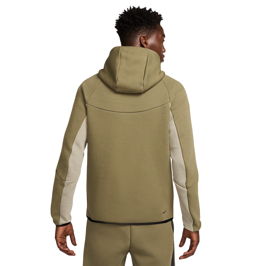 Nike Giacca Tech Fleece Windrunner Uomo HV0949-222 Verde Oliva