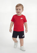 Nike Completino Club Set Ragazzo Rosso Nero - 86M143-R0P