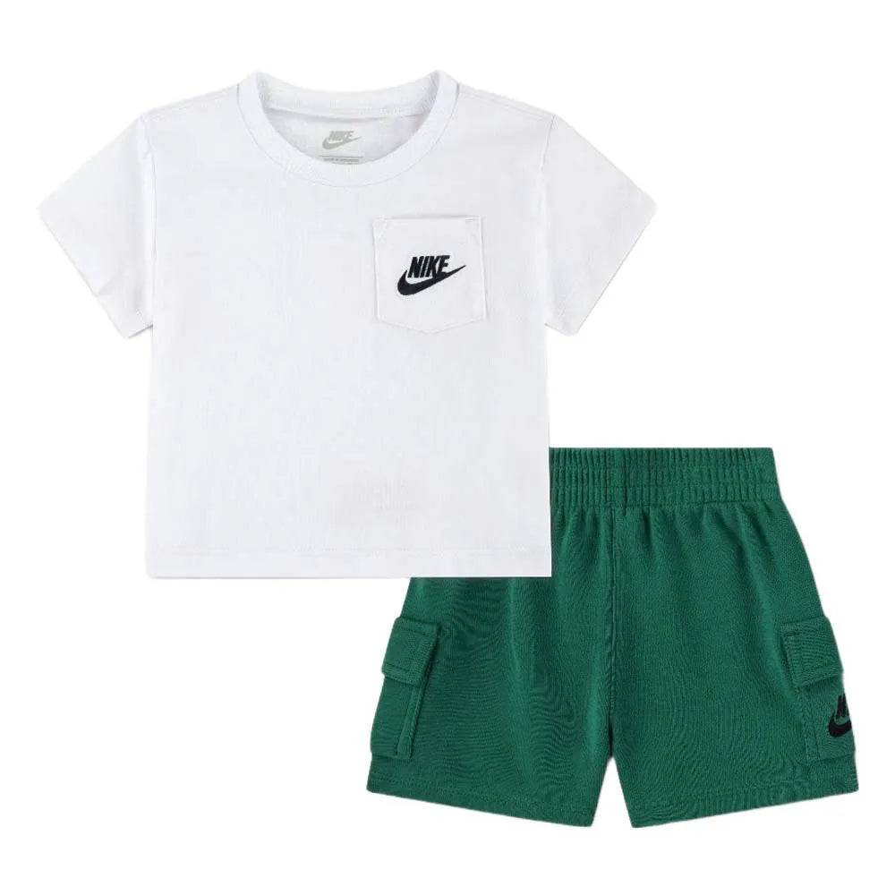 Nike Completino Bimbo Futura Bianco Verde - 66N041-EJ1