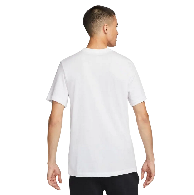 Nike maglietta mani corta da uomo Team Club CW6952-100 bianco