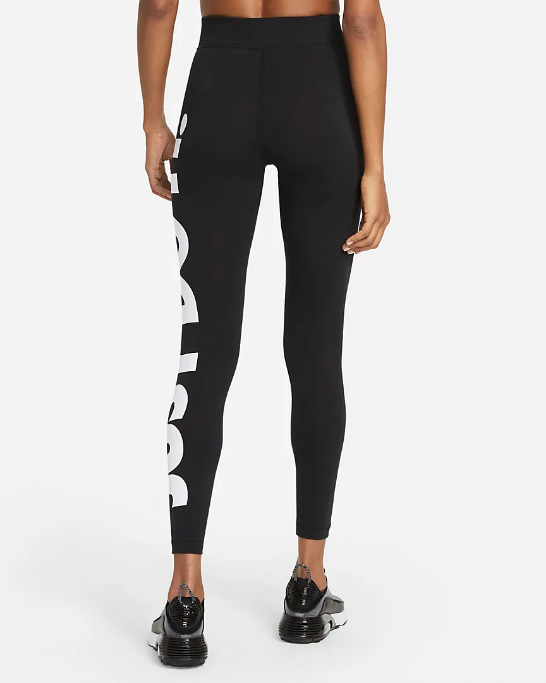 Nike Leggings Vita Alta CZ8534-010 Donna Nero