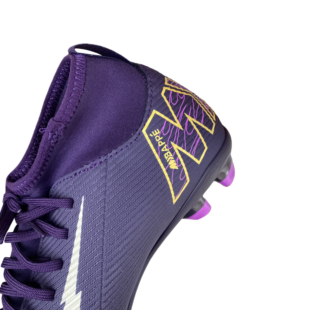 Nike Scarpa da Calcio Junior Mercurial Superfly 10 Club Kylian Mbappé HF6283-500 Viola Scuro